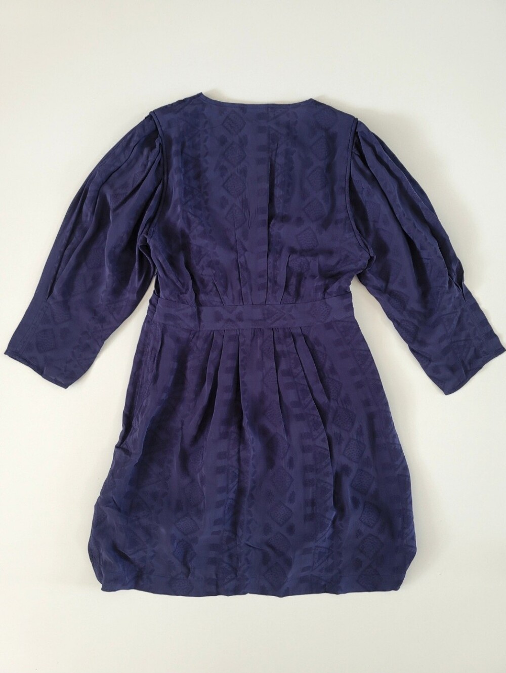 Ba&sh Isilda Short Blue V-neck Dress Size Small NWT - Picture 13 of 13